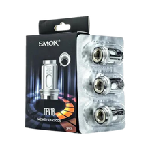 Load image into Gallery viewer, Smok TFV18 Coils Features: Dual Mesh Coil Design | 0.33ohm (80-140W) | Press-Fit Coil Installation