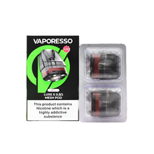 Load image into Gallery viewer, 2-Pack of Vaporesso Luxe X 0.3ohm Pods