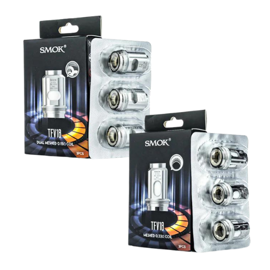 Smok TFV18 Coils (3-Pack) | WC Vapor Smok TFV18 Coils (3-Pack) | WC Vapor