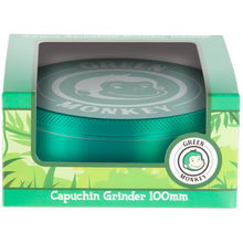 Load image into Gallery viewer, Green Monkey Capuchin Grinder 100mm - Green