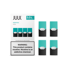 Load image into Gallery viewer, Juul Menthol Pods 5.0% (4-Pack)