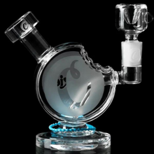 Load image into Gallery viewer, Discover the innovative and elegant Cookies Bite Bubbler, a must-have for any smoking enthusiast! Made with high-quality glass, this versatile pipe offers both water pipe and dab rig functionality in a stylish and durable design. Add it to your collection or gift it to a fellow smoker for a touch of luxury. Elevate your smoking experience with the Cookies Bite Bubbler today!<br>