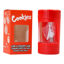 Load image into Gallery viewer, Cookies 4in1 Utility Jar - Red