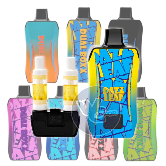 Dual Cartridge Vape Disposable iKrusher Noble Dual Tank 2.0 Ml Disposable  Vape Pen Cloud 8 2ML Dual Vape Disposable