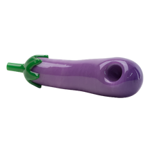 Load image into Gallery viewer, Eggplant π Dry Pipe by Empire Glassworks