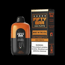 Load image into Gallery viewer, Fifty Bar 20K - Gold Tobacco