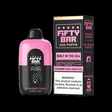 Load image into Gallery viewer, Fifty Bar 20K - Strawberry Cereal Donut Milk