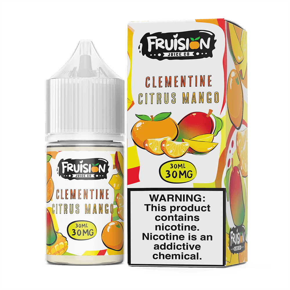 Fruision Salt Clementine Citrus Mango 30mL WC Vapor