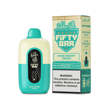 Load image into Gallery viewer, FiftyBar X Hidden Hills Disposable - Honeyberry Cream