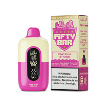 Load image into Gallery viewer, FiftyBar X Hidden Hills Disposable - Pink Sour Straws