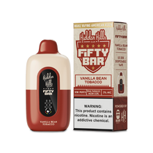 Load image into Gallery viewer, FiftyBar X Hidden Hills Disposable - Vanilla Bean Tobacco
