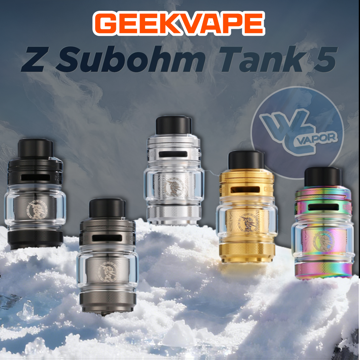 Geekvape Z Subohm Tank 5 (Zeus 5) 5.5mL