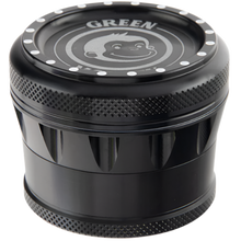 Load image into Gallery viewer, Green Monkey Tamarin Grinder 70mm Black