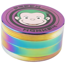Load image into Gallery viewer, Green Monkey Capuchin Grinder 100mm - Rainbow
