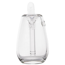 Load image into Gallery viewer, Clear glass bottle with a dropper on a white background