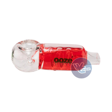 Load image into Gallery viewer, Ooze - Freezable Glycerin Glass Hand PIpe - Red