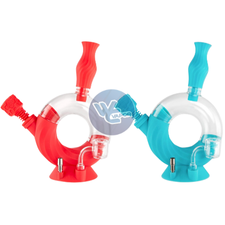sasa ・アスペン ・ヘザー ・オーク ・ウォーターバイオレット Ooze® | 4-in-1 Ozone Hybrid Silicone Rig Nectar Collector