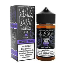 Load image into Gallery viewer, Sadboy Unicorn Tears is a fruity and savory mystery blend (70/30 vg/pg)