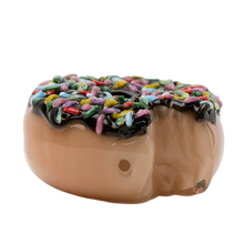 Load image into Gallery viewer, Sprinkle Donut 🍩 Dry Pipe by Empire Glassworks
