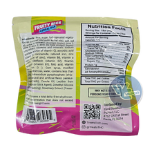 Load image into Gallery viewer, Indulge in delectable flavor and a transcendent high with Treats Fruity Rice Cereal Bars. This tantalizing snack combines fruity cereal with just the right amount of THC for an exhilarating journey. Each bar contains a potent 2500mg of CBD and 100mg of Delta 9 THC, making it the ideal mood-boosting treat for any occasion.