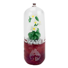 Load image into Gallery viewer, White Orchid 🀣 Dry Pipe by Empire Glassworks