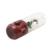 Load image into Gallery viewer, White Orchid 🀣 Dry Pipe by Empire Glassworks