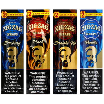 Zig Zag Premium Wraps (2-Pack) | WC Vapor