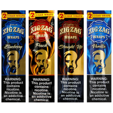 Load image into Gallery viewer, Zig Zag Premium Wraps (2-Pack)