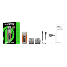 Load image into Gallery viewer, Vaporesso Luxe X Pro Kit - All that is included