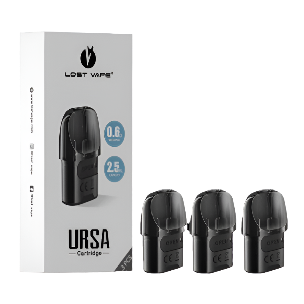 Lost Vape URSA Pro Pod Cartridges (3-Pack) | WC Vapor Lost Vape URSA Pro Pod Cartridges (3-Pack) | WC Vapor