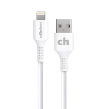 Load image into Gallery viewer, Cellhelmet 6ft Flat Charge/Sync Cable Lightning