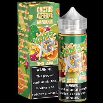 Lotus Vaping - Noms x2 Cactus Jackfruit Mandarin - 120mL | WC Vapor Lotus Vaping - Noms x2 Cactus Jackfruit Mandarin - 120mL | WC Vapor