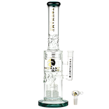 Load image into Gallery viewer, Tsunami - Barrel Showerhead Drum Heart Honeycomb 20" Water Pipe Green