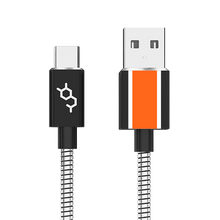 Load image into Gallery viewer, Dausen Stainless Charge-N-Sync Cable