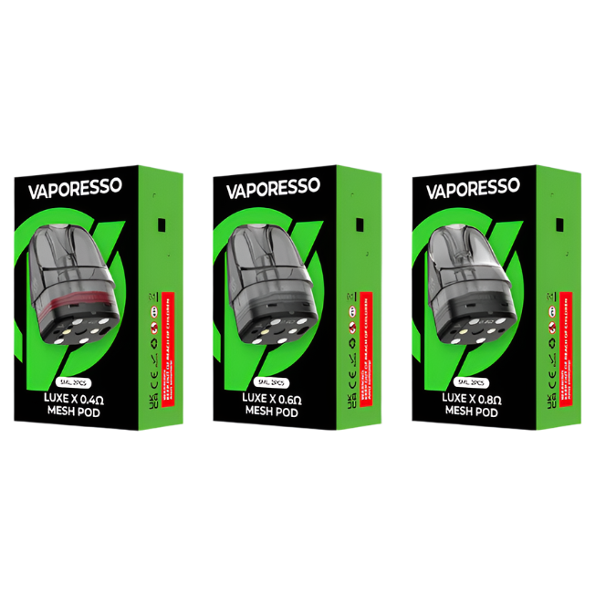 Vaporesso Luxe X Replacement Pods (2-Pack) | WC Vapor Vaporesso Luxe X Replacement Pods (2-Pack) | WC Vapor