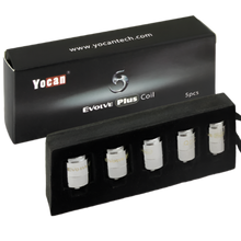Load image into Gallery viewer, Yocan - Evolve Plus Dual Quartz Coils (5-Pack)