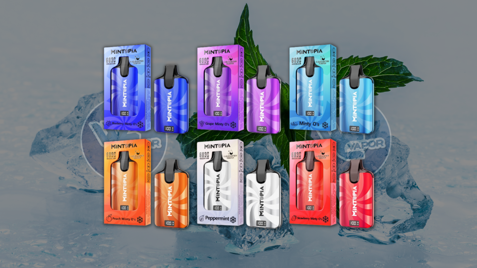 MiNTOPiA 6000 Puff Disposable 5% WC Vapor MiNTOPiA 6000 Puff Disposable 5% WC Vapor