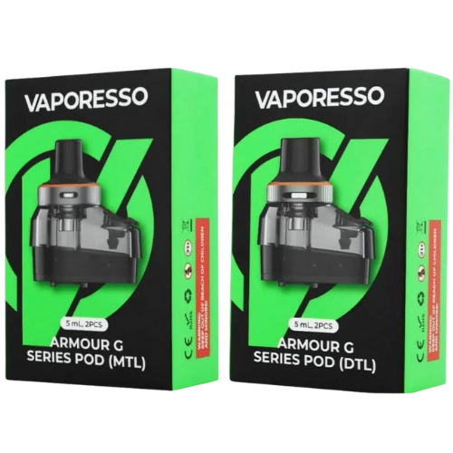 Vaporesso Armour G Replacement Pods | WC Vapor Vaporesso Armour G Replacement Pods | WC Vapor
