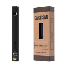 Load image into Gallery viewer, The Cartisan Neo Pro Pen 900 is a powerful oil cartridge vape battery with a 900mAh capacity. It&#39;s easy to recharge using the included USB-C cable, and its user-friendly design includes a clear OLED display for precise control.
