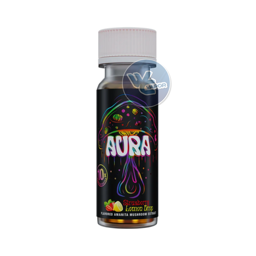 AURA Strawberry Lemon Drop offers a unique blend of mushrooms, carefully crafted to provide mind and body support. These special mushrooms have long been used to boost mood, motivation, and vitality.
