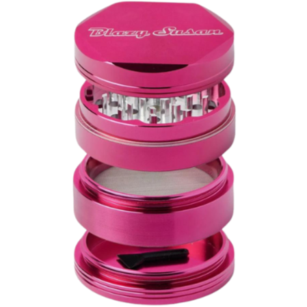 Blazy Susan Grinder 2.5in (Hot Pink) | WC Vapor
