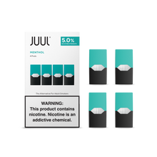 Load image into Gallery viewer, Juul Menthol Pods 5.0% (4-Pack)
