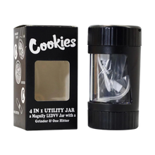 Load image into Gallery viewer, Cookies 4in1 Utility Jar - Black
