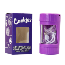 Load image into Gallery viewer, Cookies 4in1 Utility Jar - Purple
