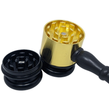 Load image into Gallery viewer, Death Row Records 5" 2-in-1 Gavel Hand Pipe and Grinder

