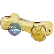 Load image into Gallery viewer, Dogg Lbs 4" Everyday Dogg Bone Hand Pipe - Gold
