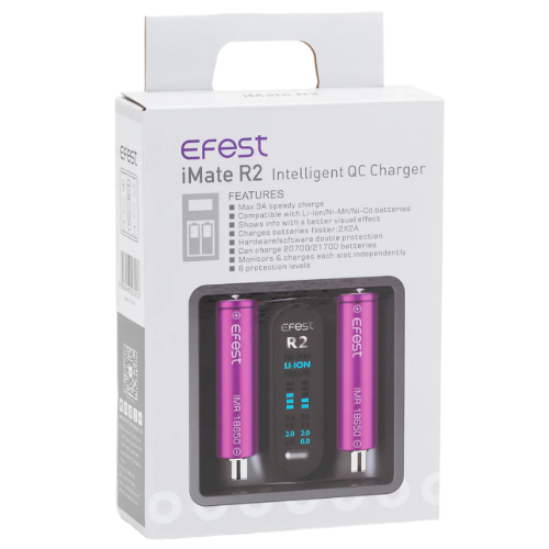 Efest iMate R2 Intelligent QC Charger 2