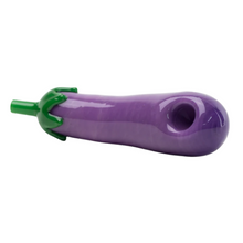 Load image into Gallery viewer, Eggplant 🍆 Dry Pipe by Empire Glassworks
