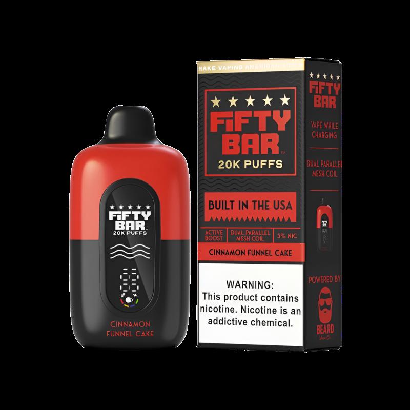 fifty bar vape cinnamon funnel cake Cinnamon Blend Fifty Bar 20K (Nixodine)