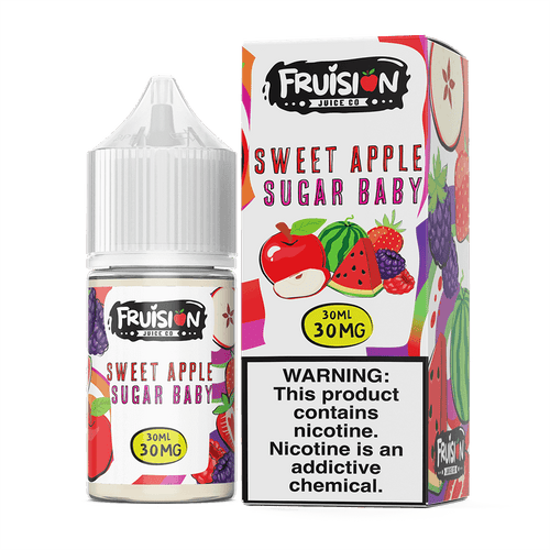 Fruision Salt - Sweet Apple Sugar Baby - 30mL 30mg